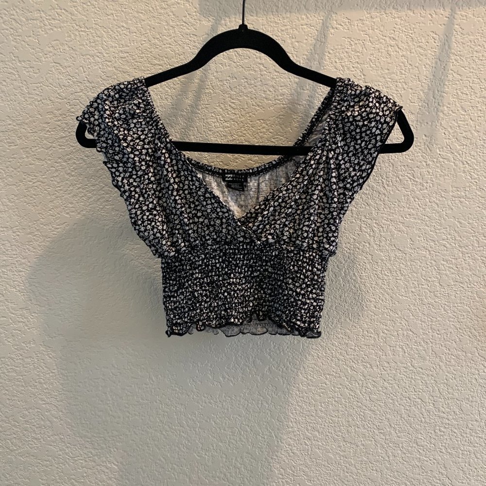 Billabong Floral Crop Top